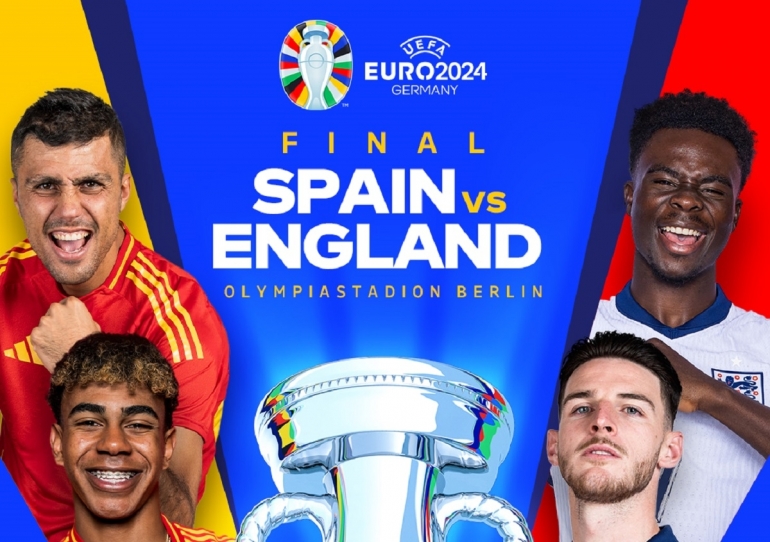 Final EURO 2024 Spanyol vs Inggris (Sumber: Instagram/@euro2024