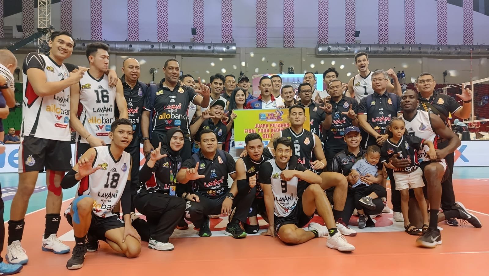 Tampil Didgaya di Final Four Proliga 2024, Jakarta LavAni Dapat Petuah dari AHY