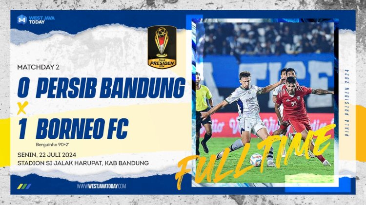 Kalahkan Persib Bandung, Borneo FC ke Semifinal Piala Presiden 2024