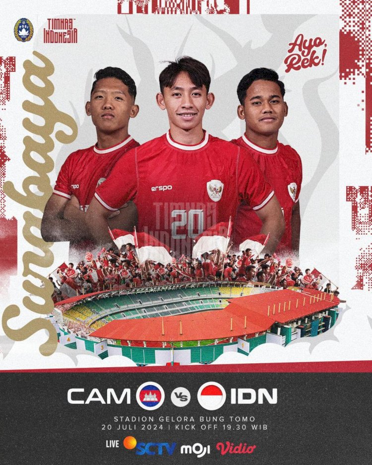 Jadwal dan Prediksi Piala AFF U-19, Hari Ini: Timnas Indonesia VS Kamboja